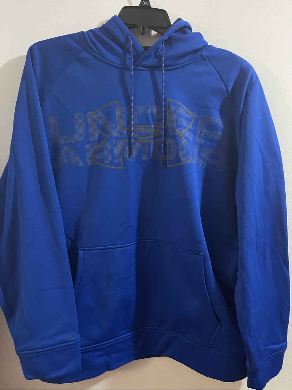 Under Armour Men's Blue Pullover Hoodie 2X